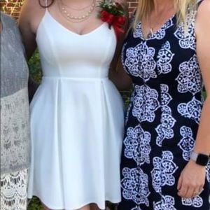 Adorable white dress